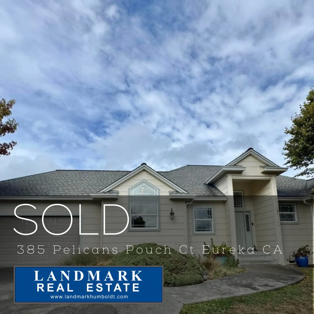 Sold! Thinking of selling? Call Landmark for a free Market Analysis of your home.

#realestate #sold #justsold #humboldtcounty #humboldtrealestate #landmarkrealestate #northerncalifornia #landmarkhumboldt #realtor #eelrivervalley #ferndaleca #visitfe