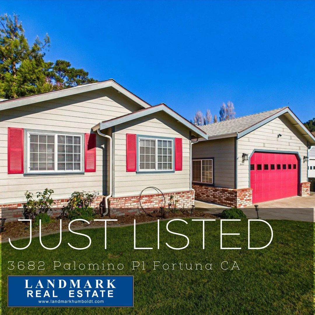 Well Maintained Home! Newer roof, fresh interior paint, vaulted ceiling, formal dining room, 3 bed, 2 bath, approx. 1600 sq. ft., laundry room, patio area, 2 car garage, located in Fortuna. MLS 271365 $489,000 Call Broker Associate Jeremy Stanfield a