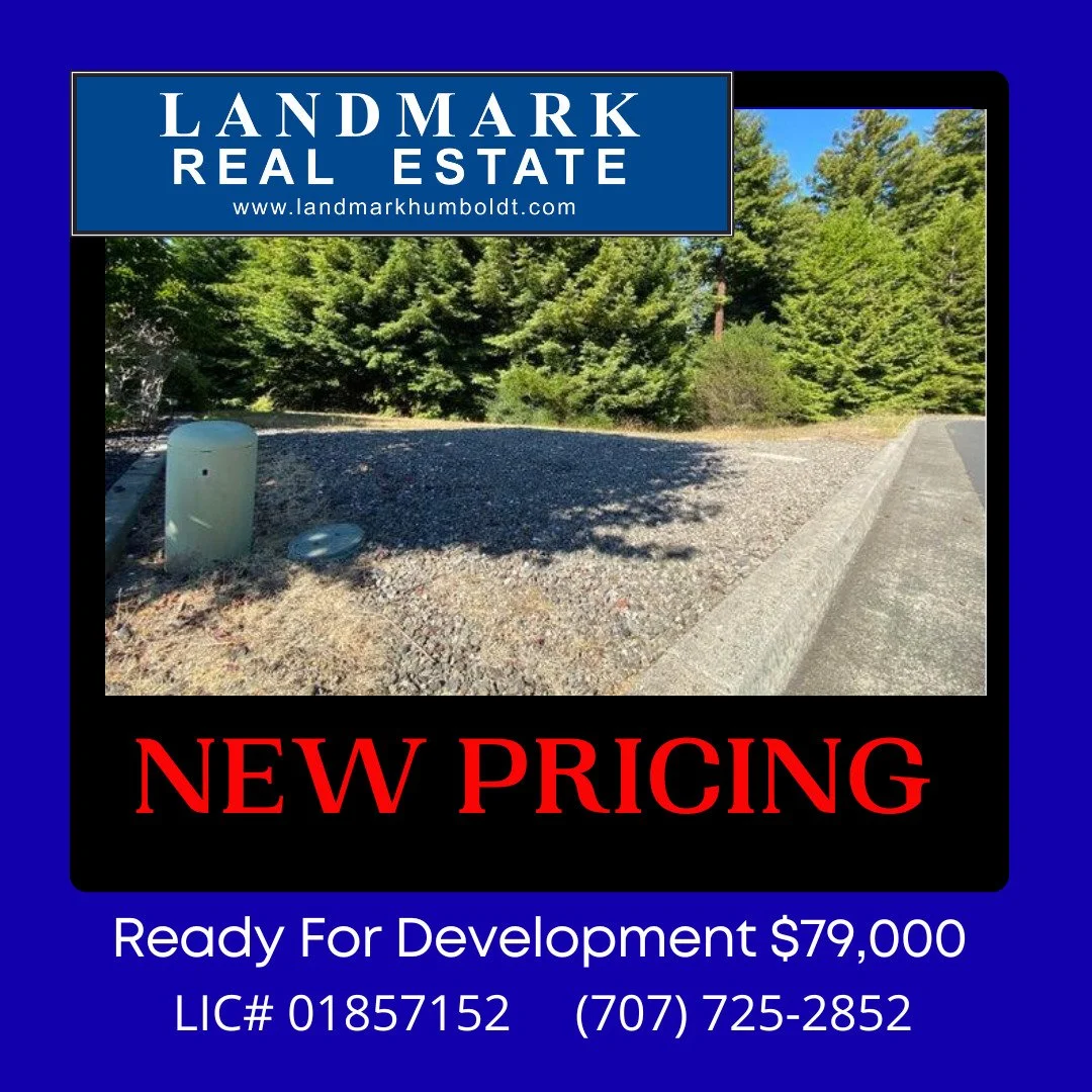 New Pricing! Forest Hills Estates. Gated entry, forested views, approx. 1/3 acre lot, house plans available, utilities available, HOA and CCR&rsquo;s, located in Fortuna. MLS# 271386 $79,000 Call Broker Associate Lareesa Stanfield at Landmark 725-285