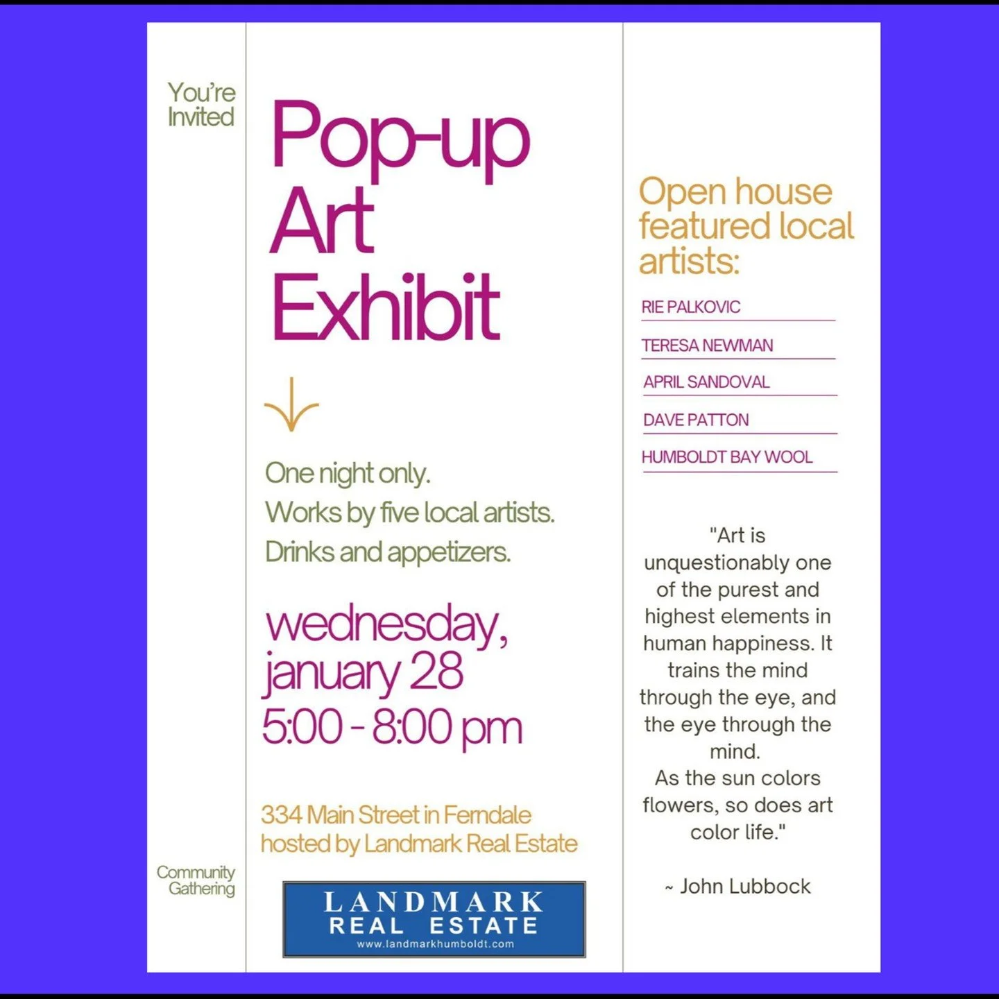 Call Broker Associate Jessica Stretch at Landmark (707) 786-9300 for more info.

LIC# 01204126

#realestate #realtor #humboldt #homeownership #ferndaleca #visitferndale #eelrivervalley #forsale #northerncalifornia #landmarkrealestate #landmarkhumbold