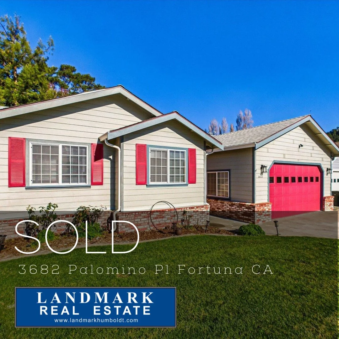 Sold! Thinking of selling? Call Landmark for a free Market Analysis of your home.

#realestate #sold #justsold #humboldtcounty #humboldtrealestate #landmarkrealestate #northerncalifornia #landmarkhumboldt #realtor #eelrivervalley #ferndaleca #visitfe