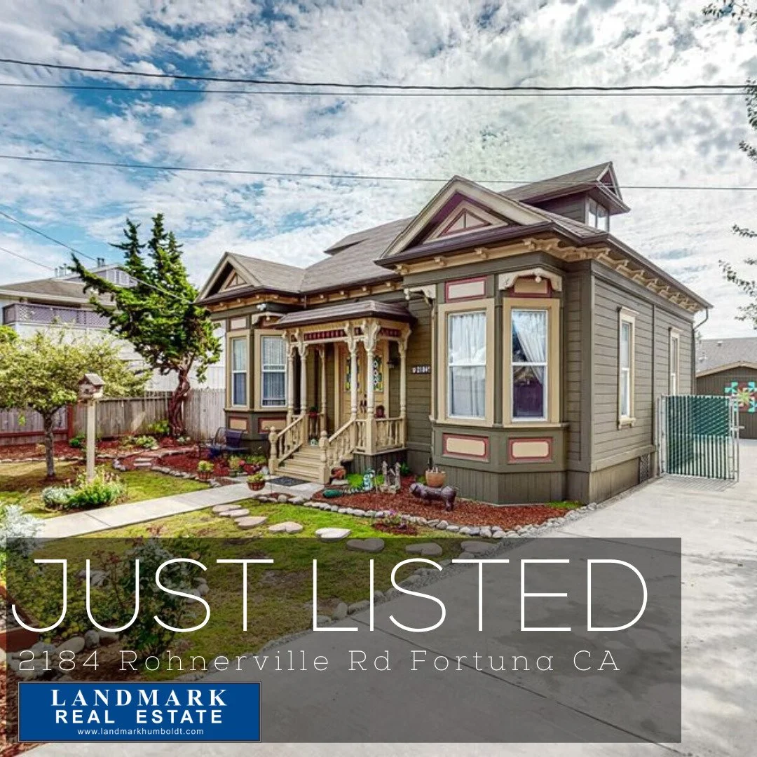 Fortuna Victorian. Newer roof, stain glass front doors, remodeled kitchen, formal dining room, 3 bed, 2 bath, approx. 1600 sq. ft. laundry room, covered back porch, storage shed, near downtown. 271942 $449,000! Call Broker Associate Lareesa Stanfield