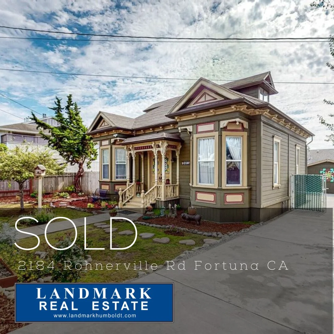 Sold! Thinking of selling? Call Landmark for a free Market Analysis of your home.

#realestate #sold #justsold #humboldtcounty #humboldtrealestate #landmarkrealestate #northerncalifornia #landmarkhumboldt #realtor #eelrivervalley #ferndaleca #visitfe