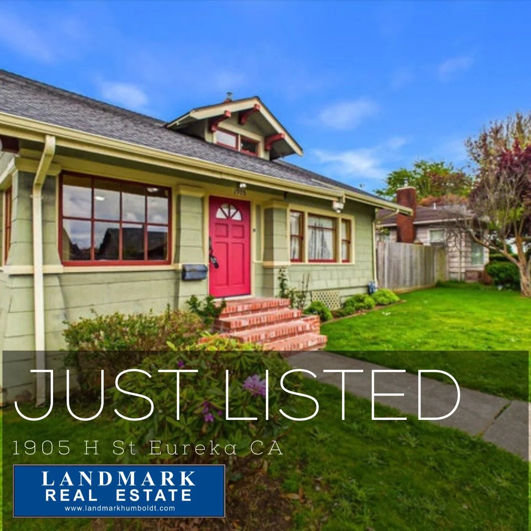 Charming Craftsman! Wood flooring, fireplace, dining room, 4 bed, 1 bath, 2 half bathrooms, approx. 2600 sq. ft., laundry room, former salon space, separate entrance, 4 wash stations, single car garage, corner lot, located in Eureka. 272239 $549,000 