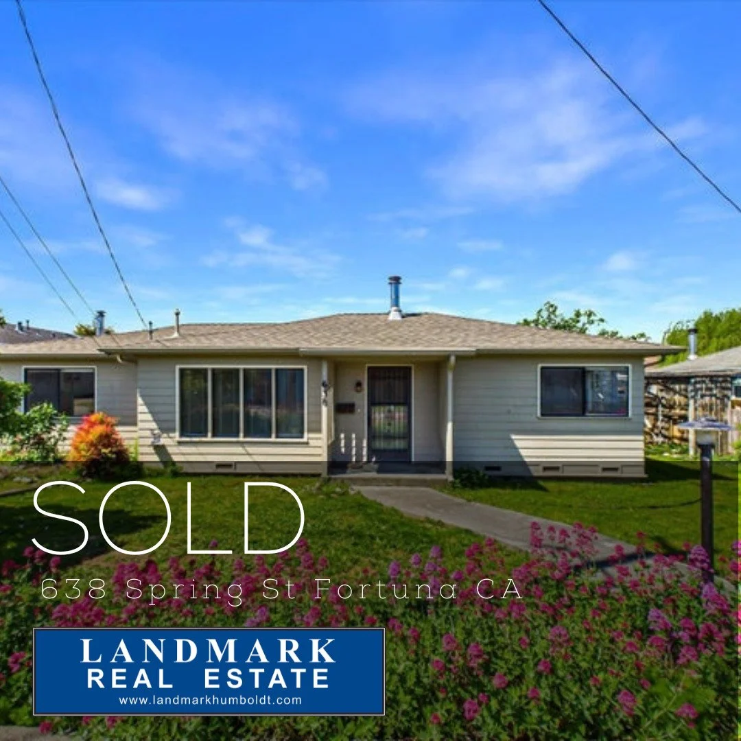 Sold! Thinking of selling? Call Landmark for a free Market Analysis of your home.

#realestate #sold #justsold #humboldtcounty #humboldtrealestate #landmarkrealestate #northerncalifornia #landmarkhumboldt #realtor #eelrivervalley #ferndaleca #visitfe