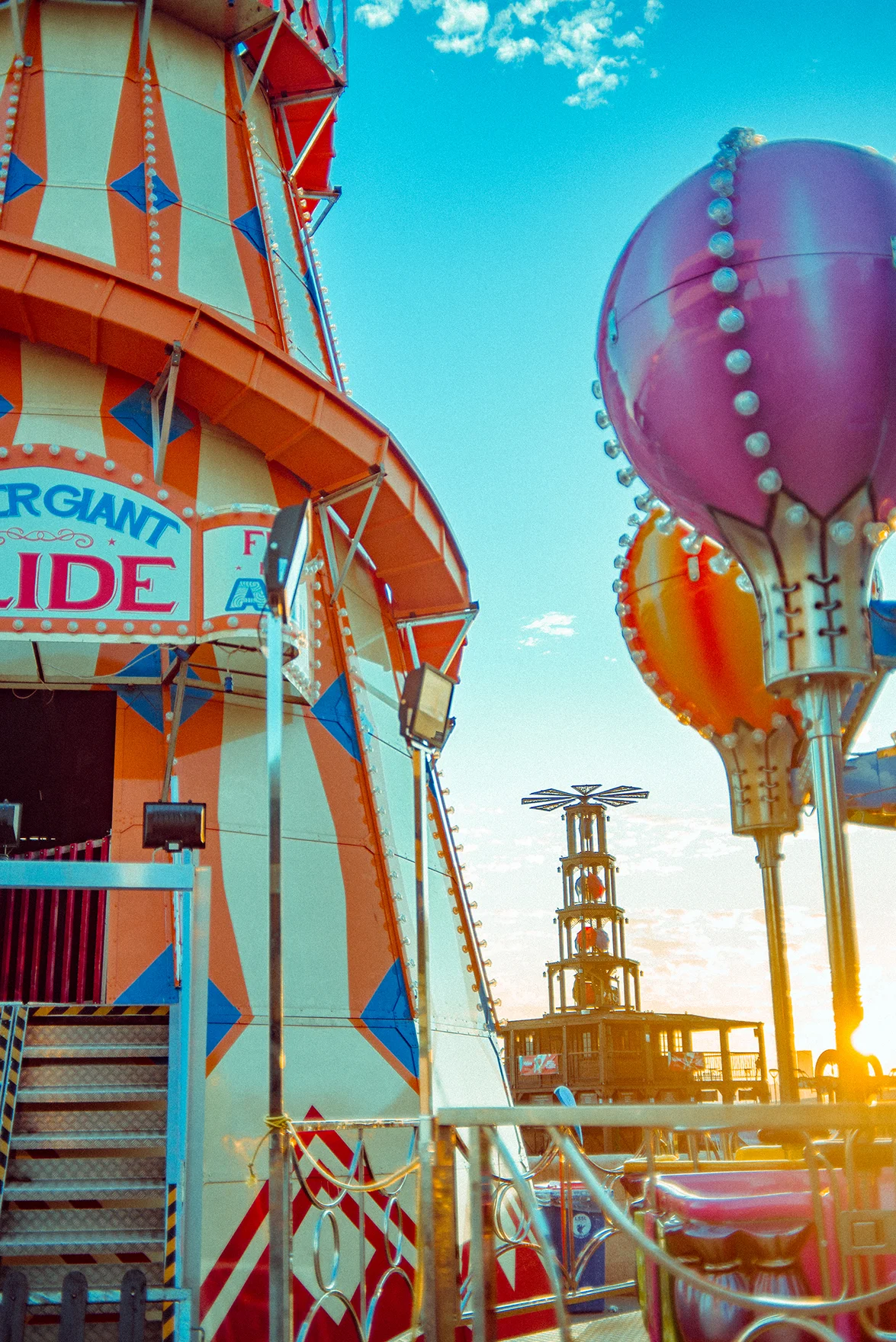 Fairground In Liverpool