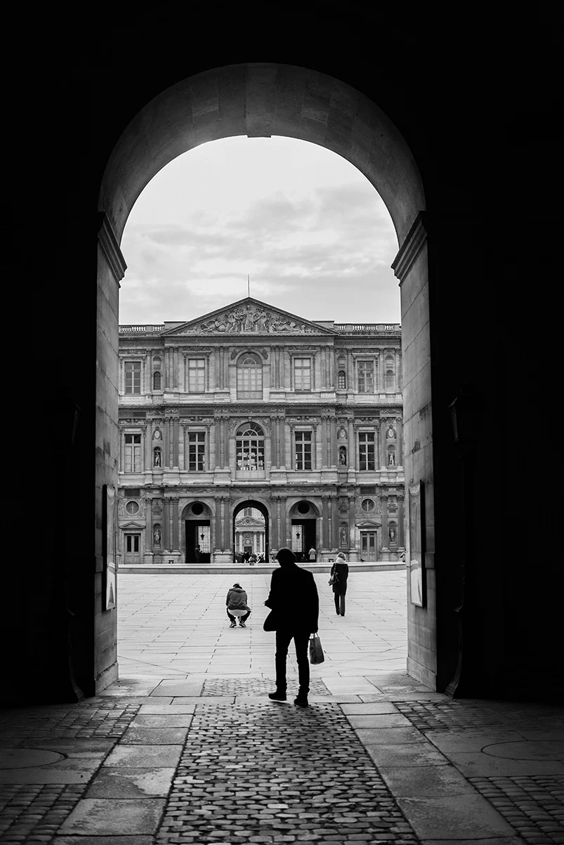 The Commute Through The Louvre