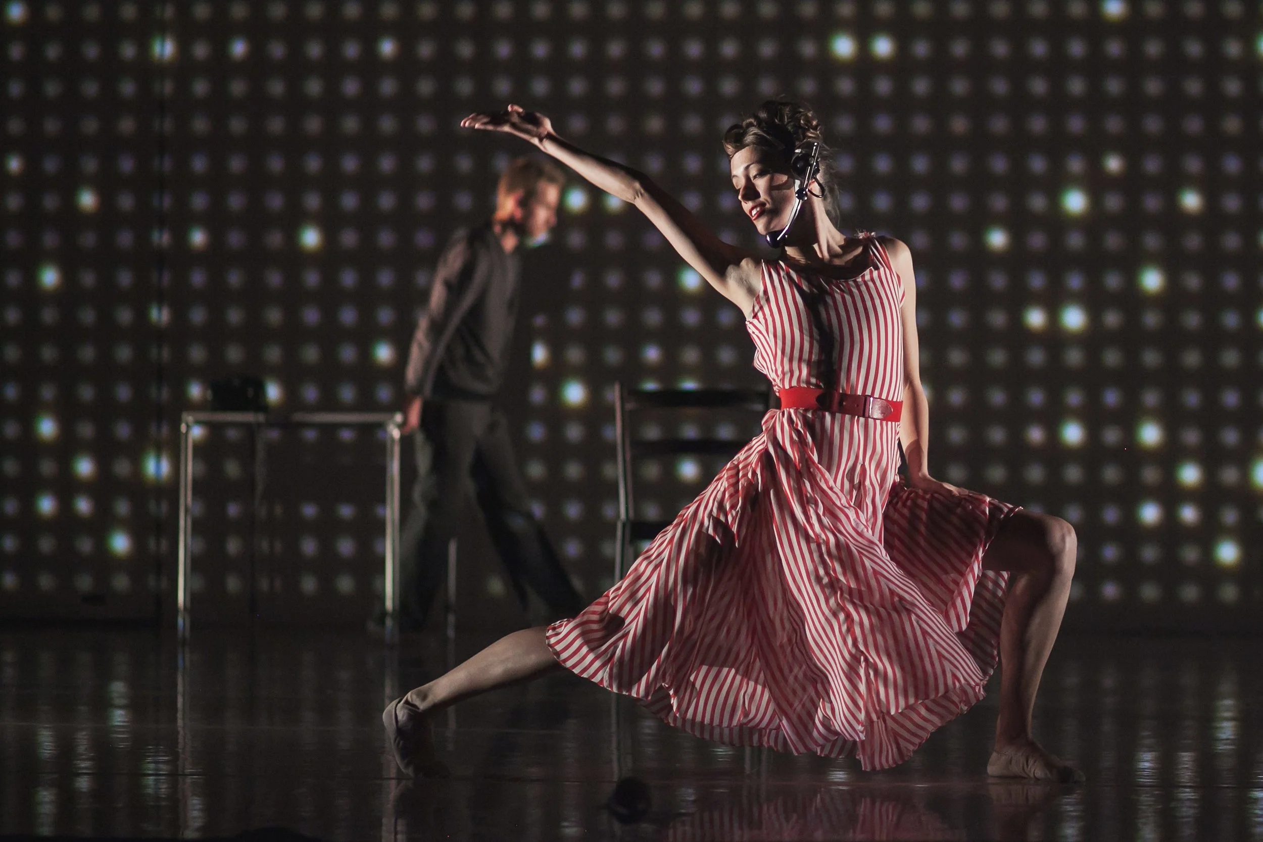 Wonderbound’s Amy Giammarrusco in Garrett Ammon’s Aphrodite’s Switchboard . Photo by Amanda Tipton.2018