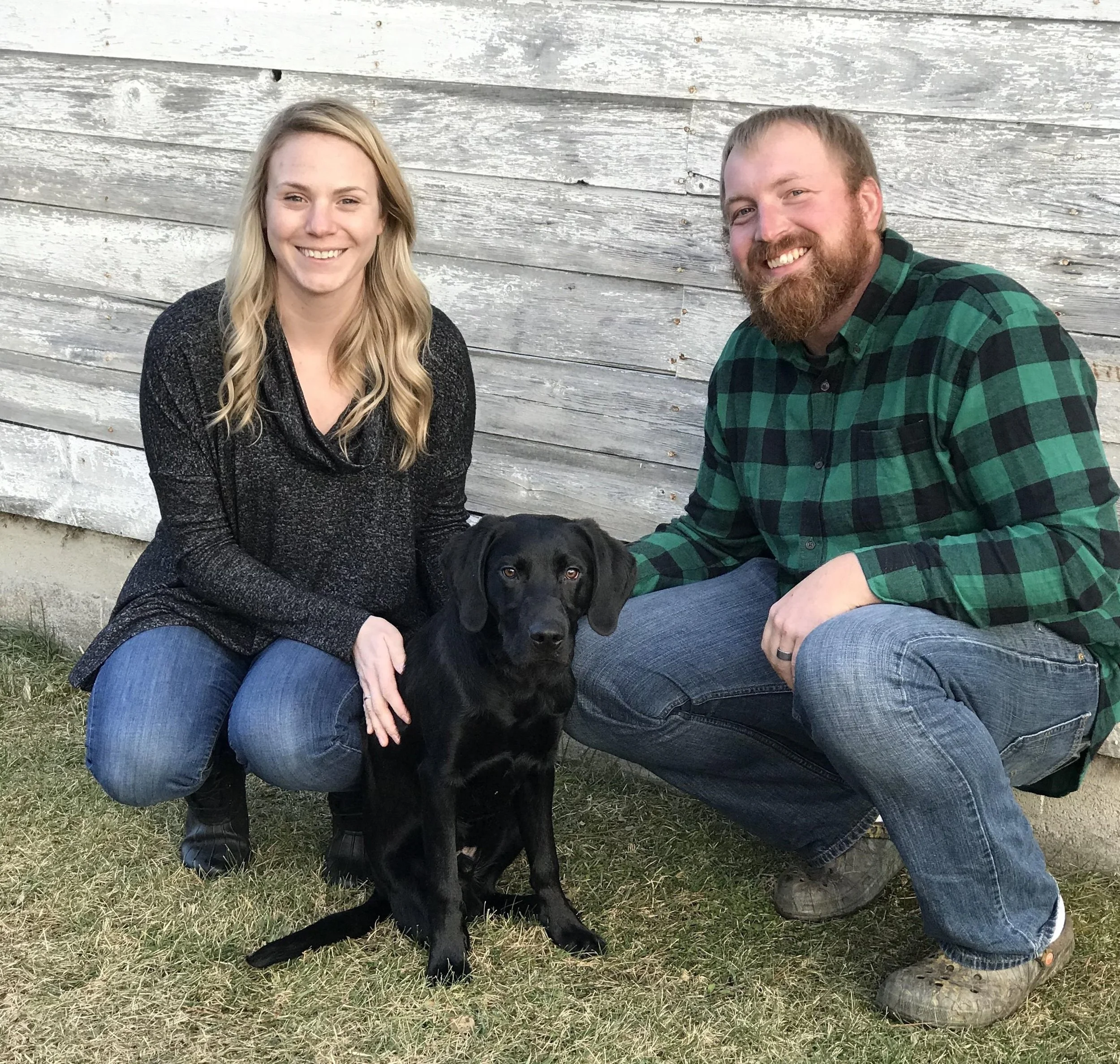 Me, Jordan(hubby) and our furbaby Ryder
