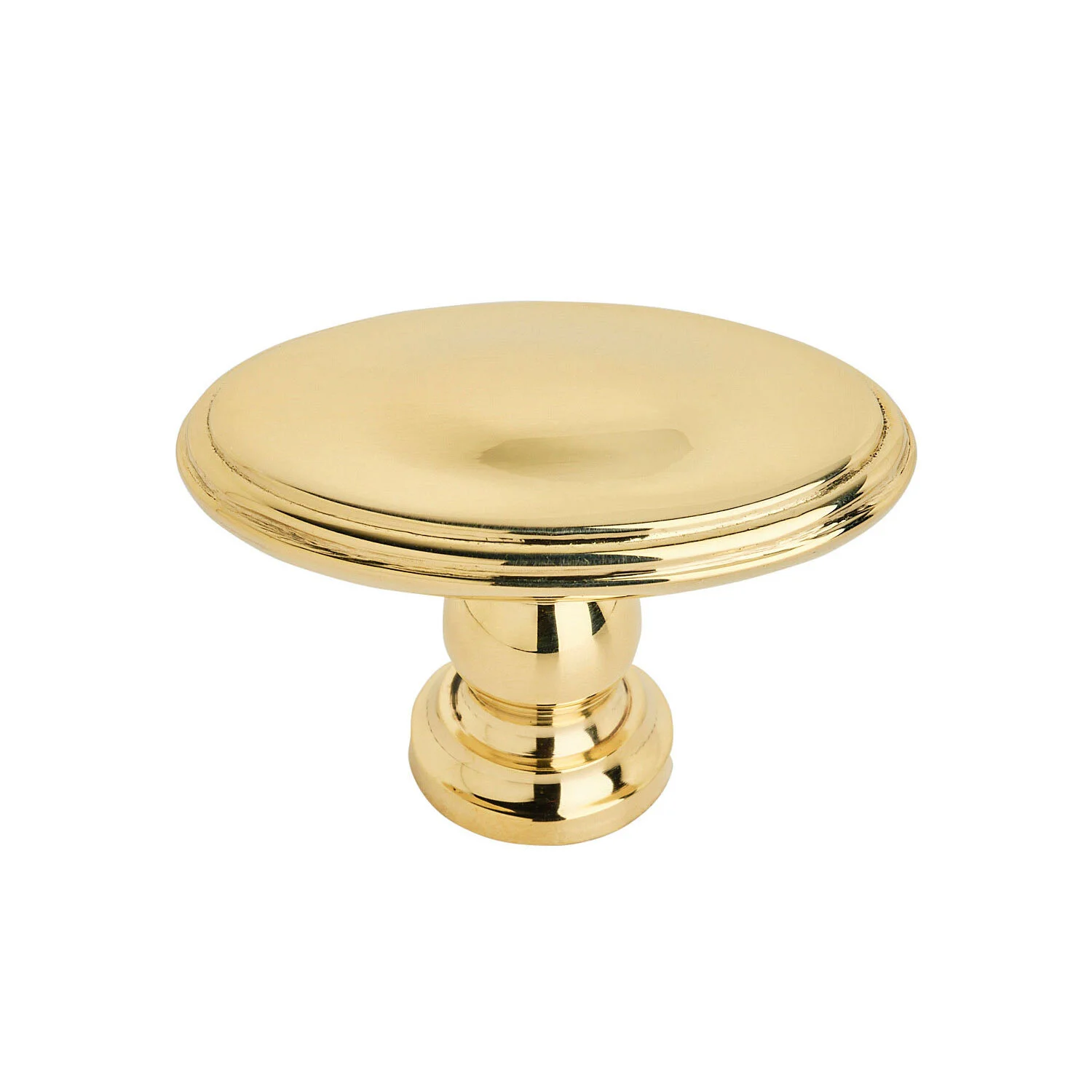 Fine English Brass Cabinet Knob C-53588