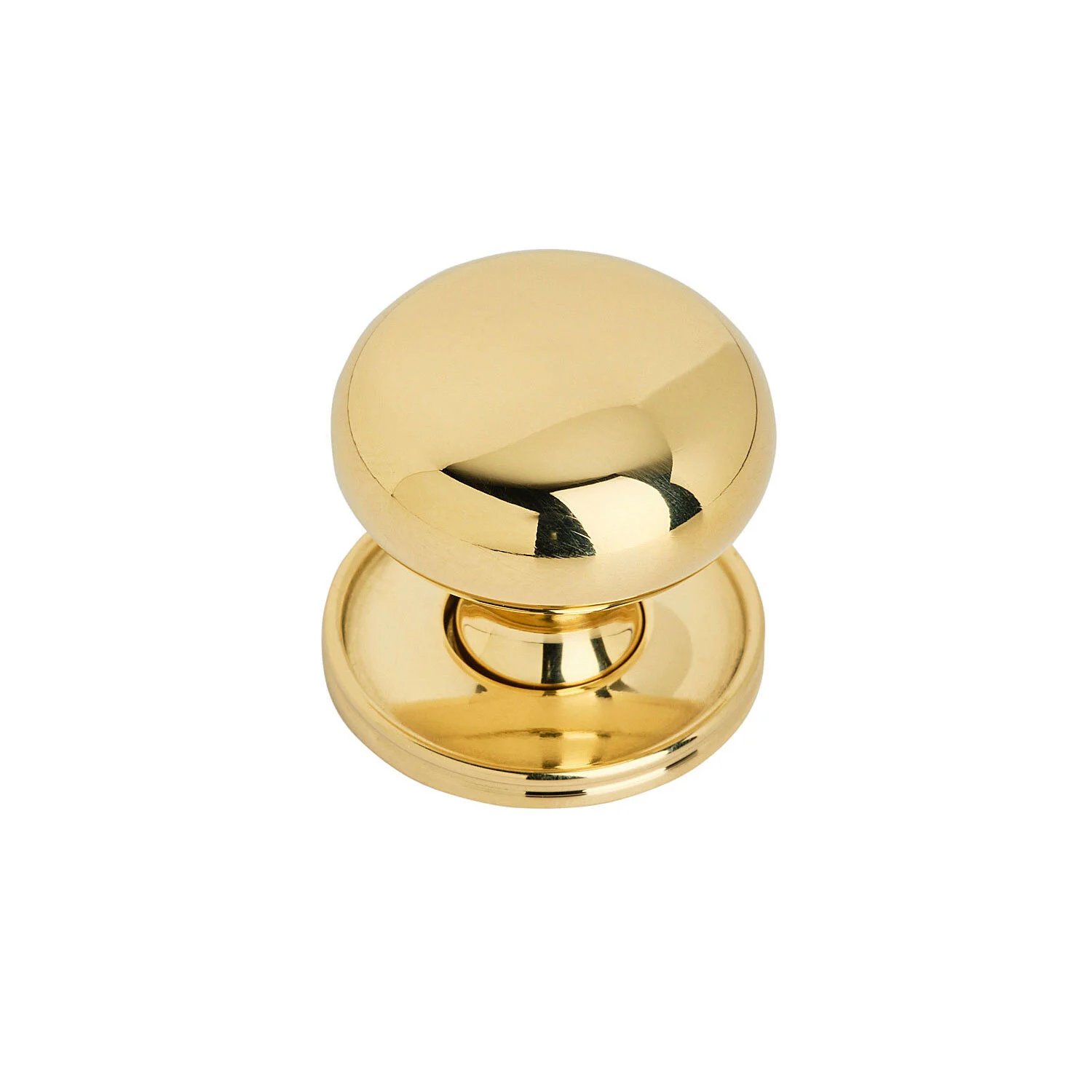 Fine English Brass Cabinet Knob C-53556