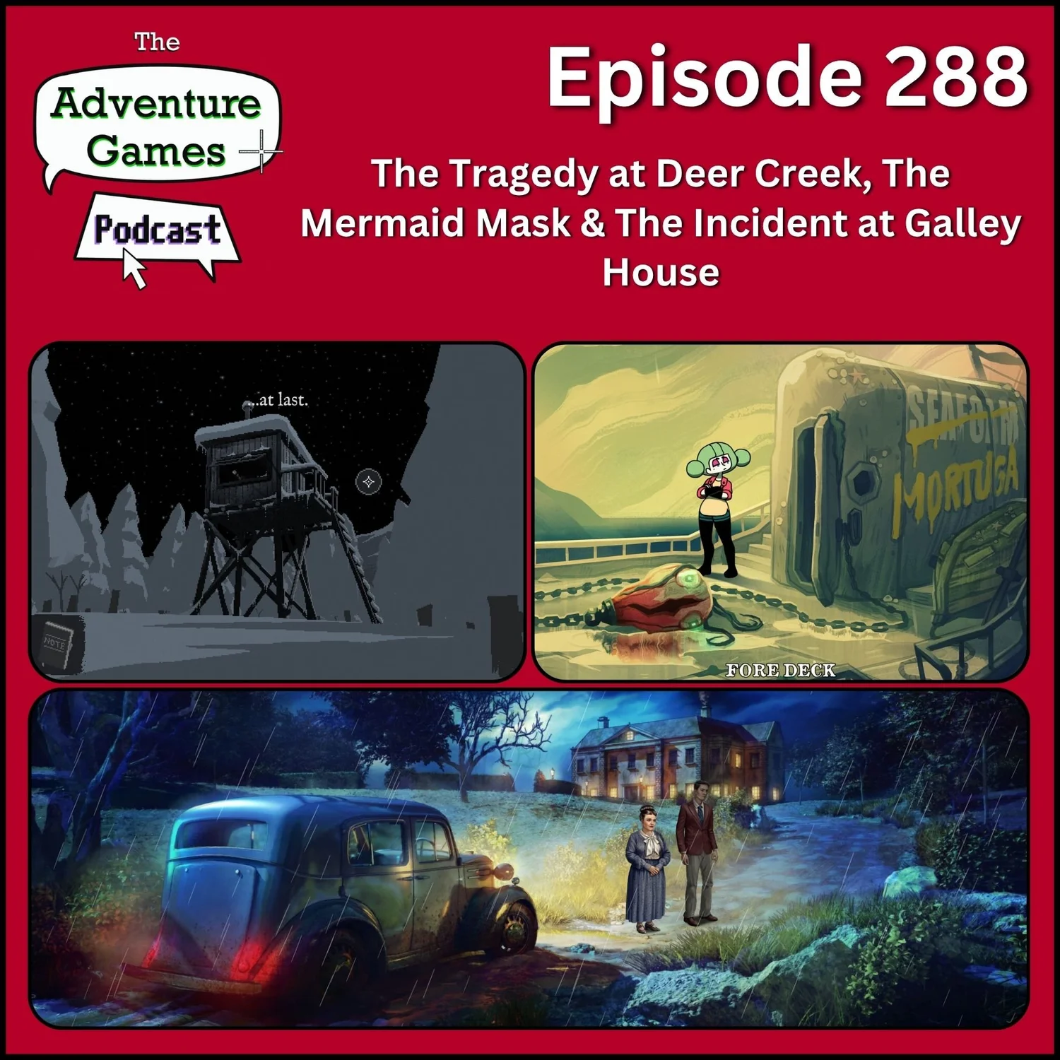 Reviews of The Tragedy at Deer’s Creek, The Mermaid Mask and The Incident at Galley House
