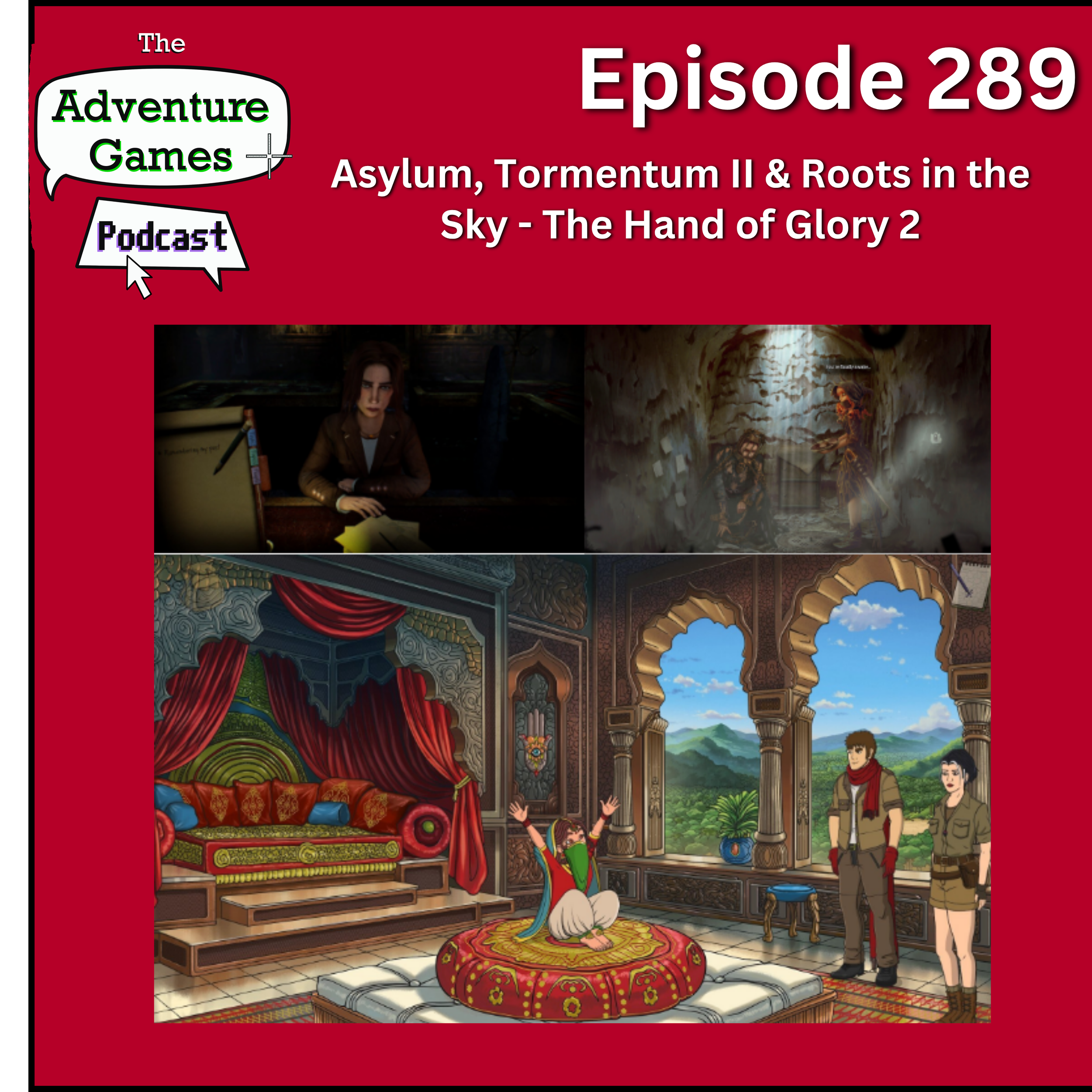 Reviews of Roots in the Sky - The Hand of Glory 2, Tormentum 2 and Asylum