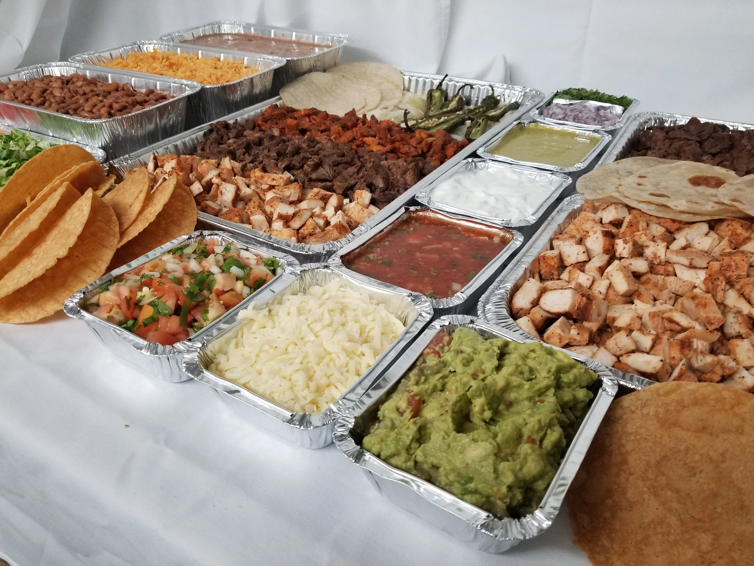 Catering For Taco Bar At Becky Moreno Blog