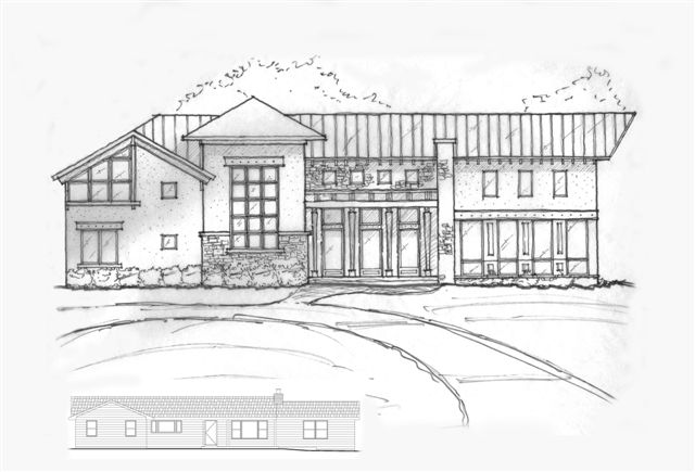 an extensive addition and renovation to a simple ranch exploring the clients eceletic and contemporary aesthetic.