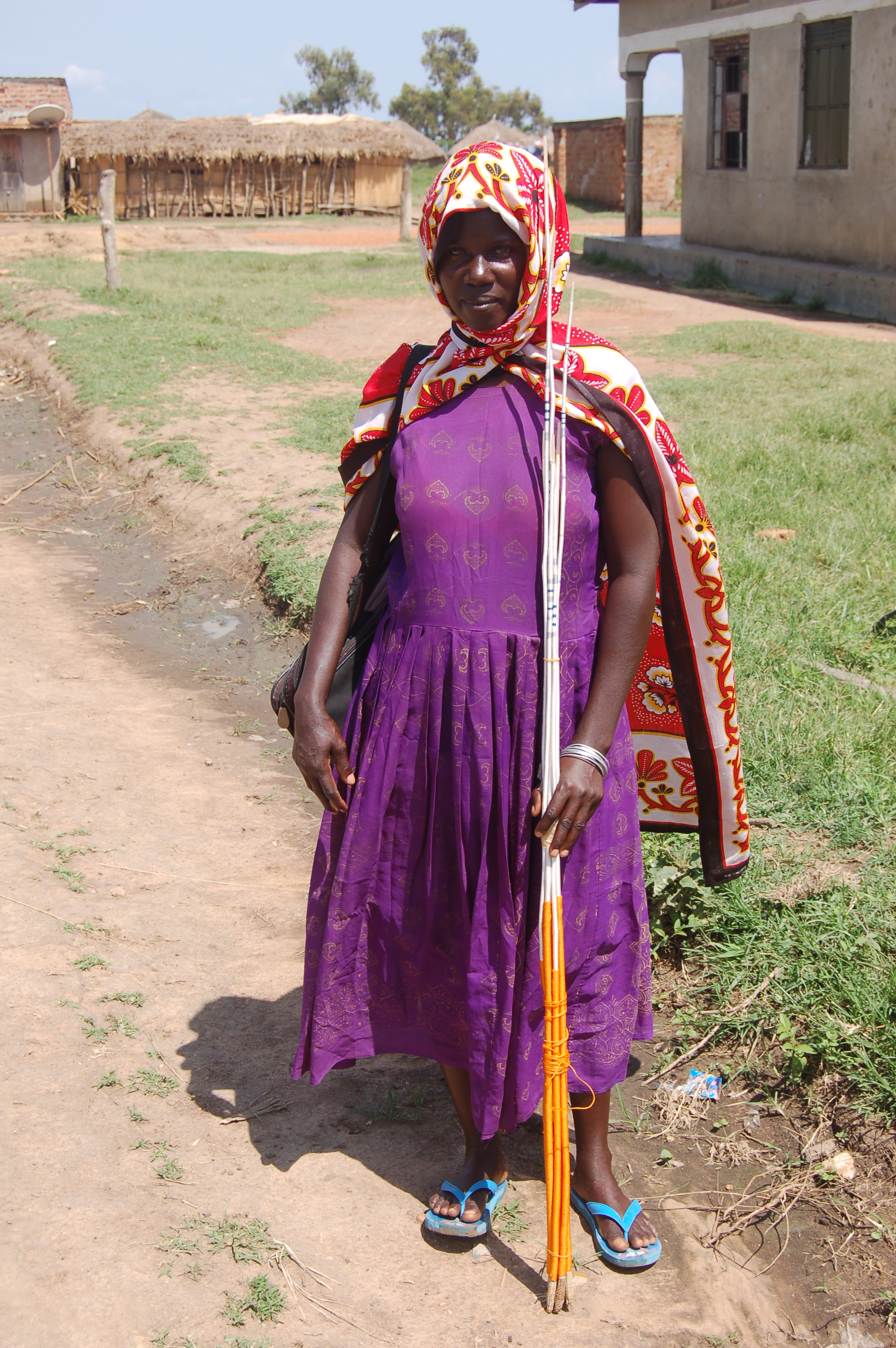 Village woman in purple.JPG