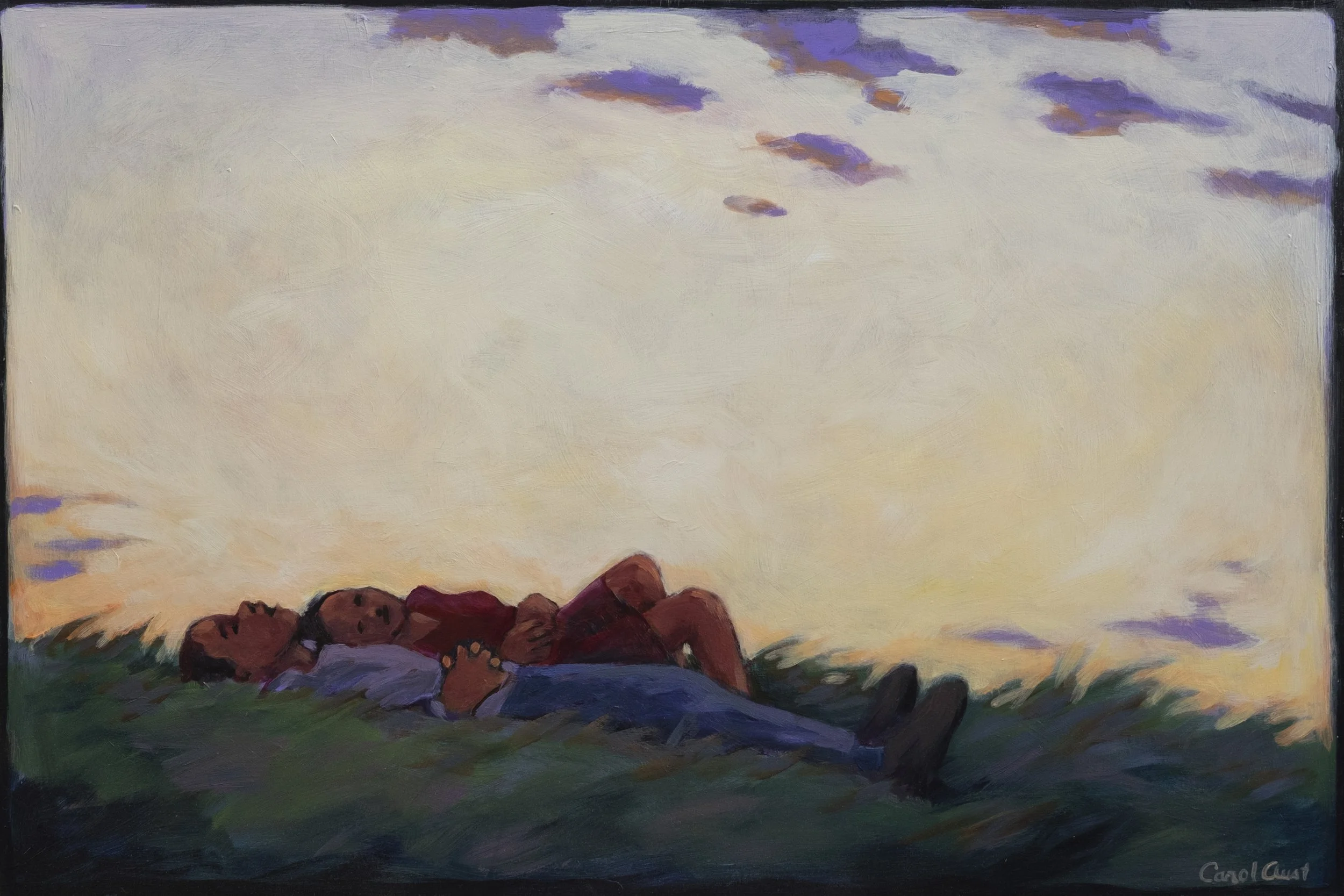 Cloud Watching Yellow Sky