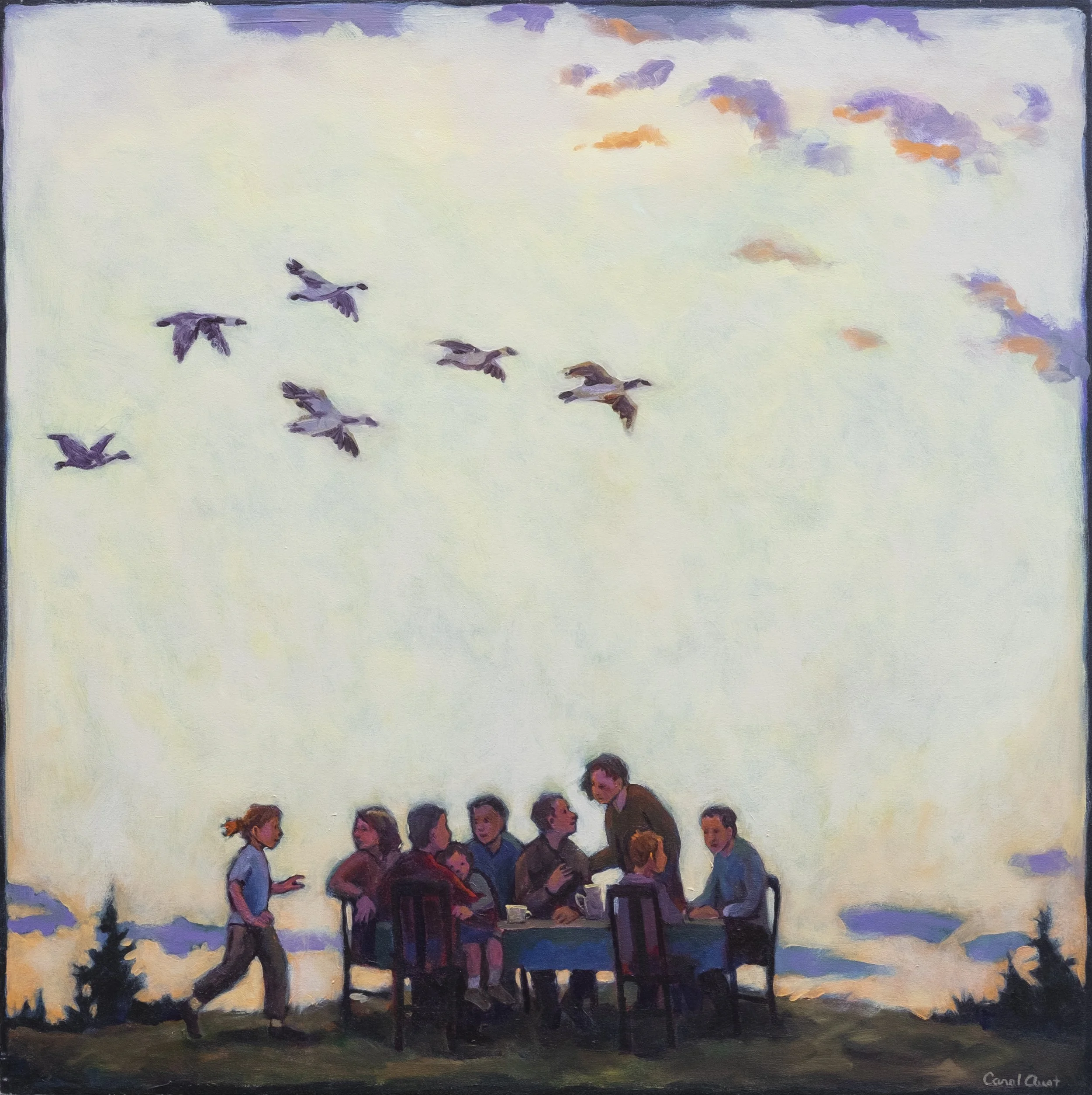 Dinner Party and Yellow Sky