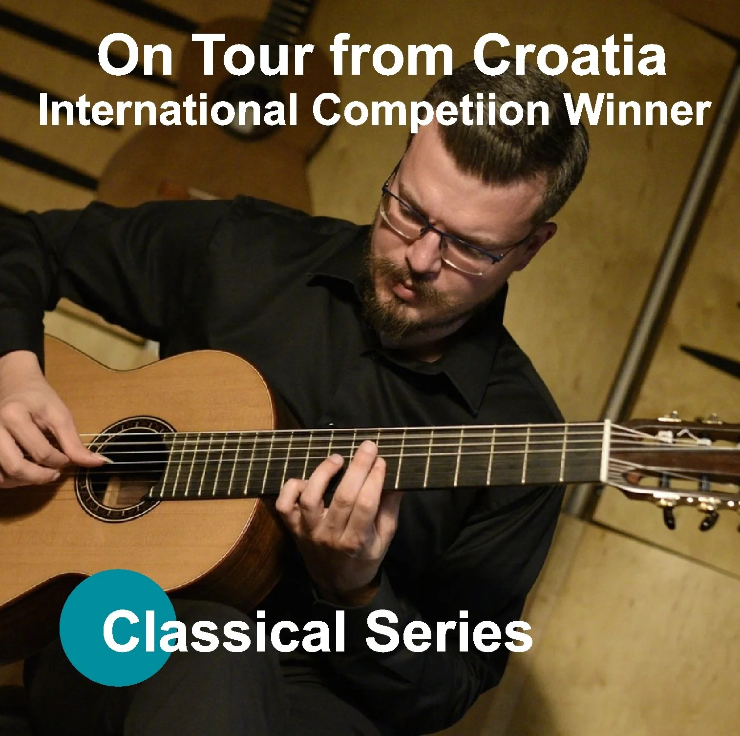 Srdjan Bulat, classical guitar - Friday February 12, 2027 - 7:30 pm - THE LOFT