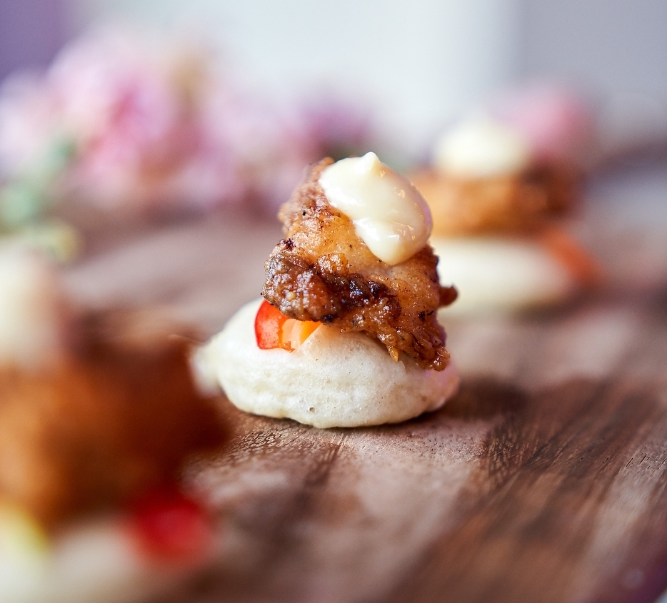 Fried Chicken Steam Bun