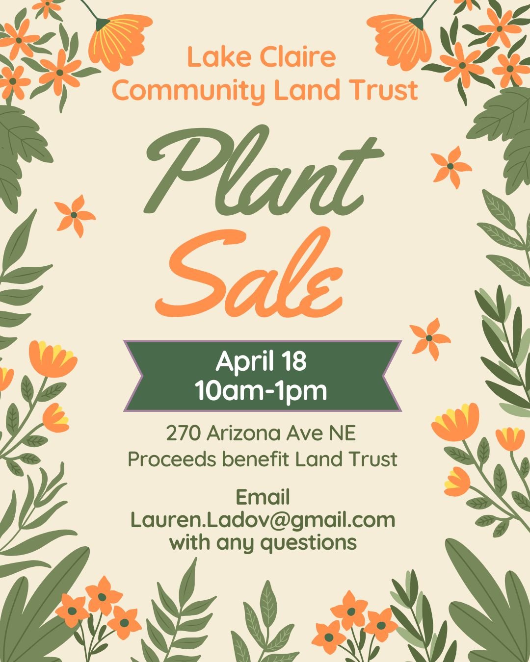 Spring Plant Sale 