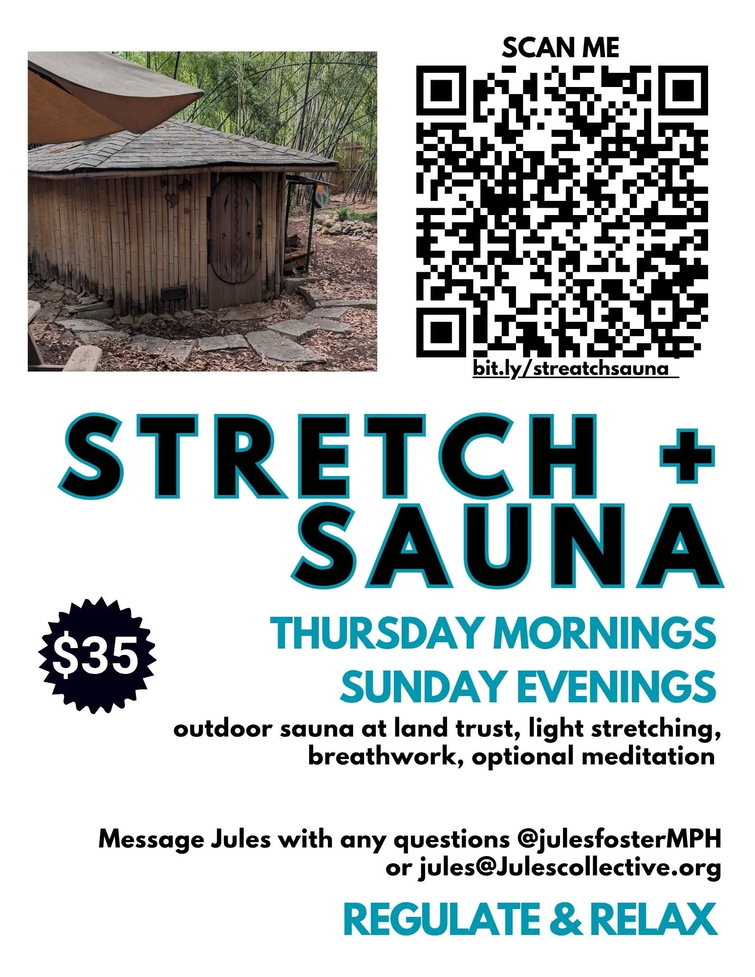 Sauna &amp; Stretch Sessions: Every Thursday morning in June