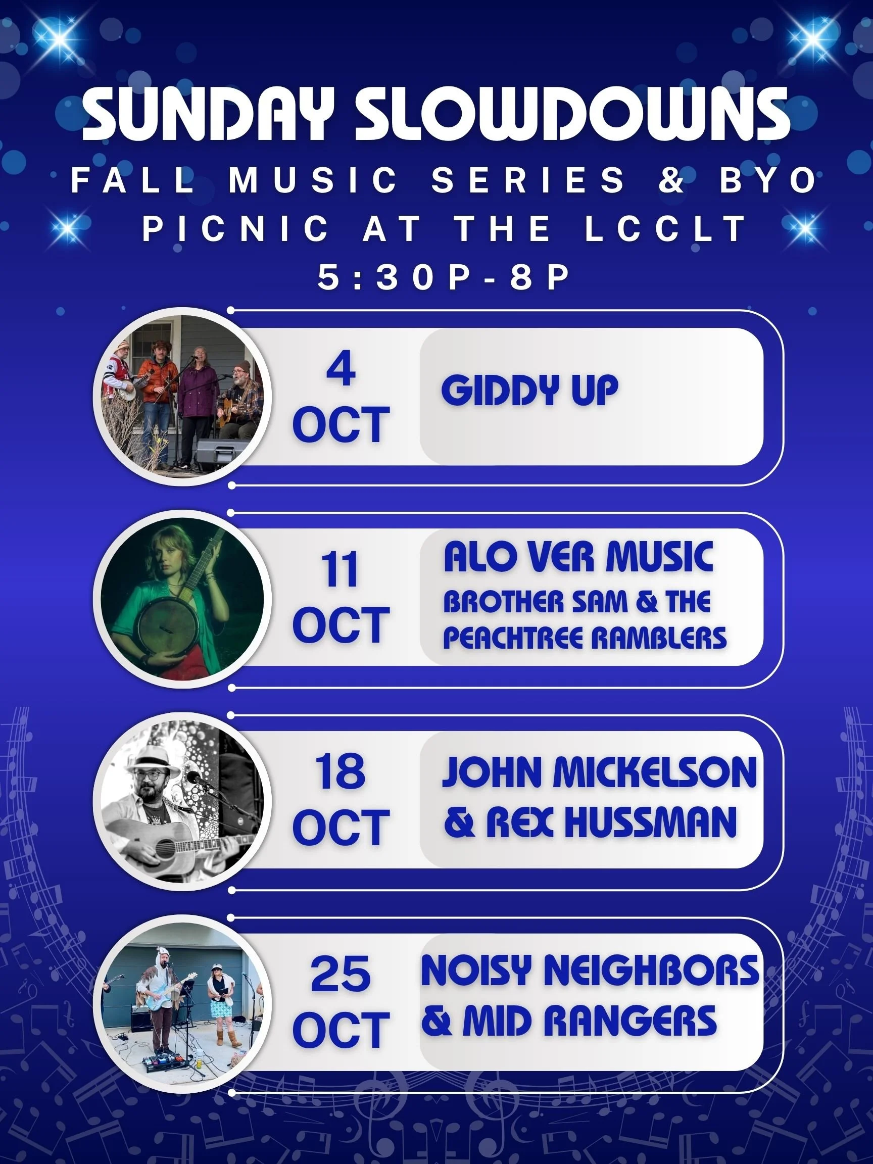 Sunday Slow Down Music Series 
