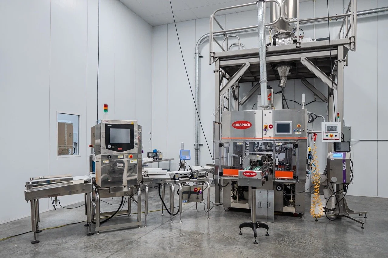 Nutra Connection's Junapack powder filling machine.