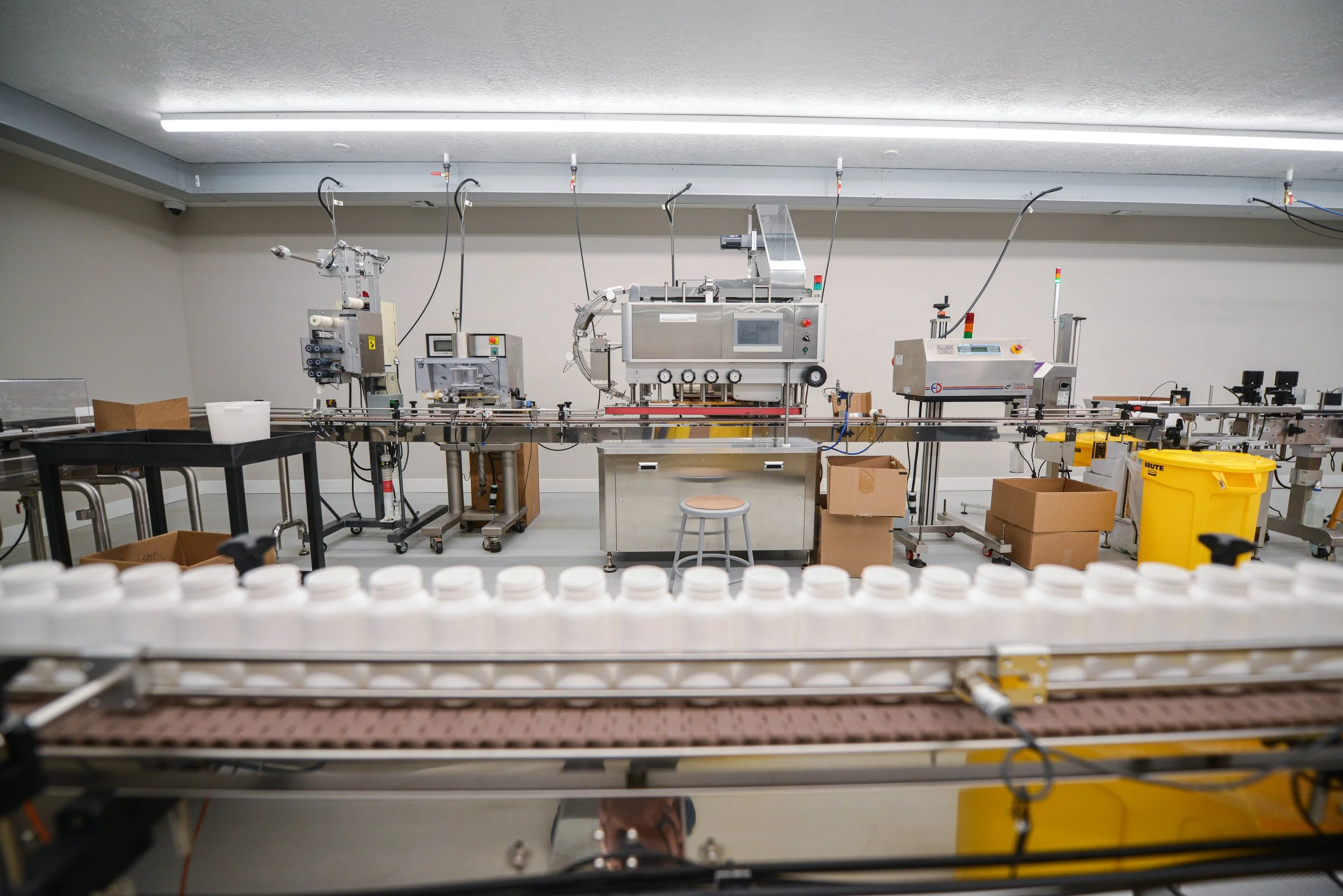 Bottling Line at Nutra Connection