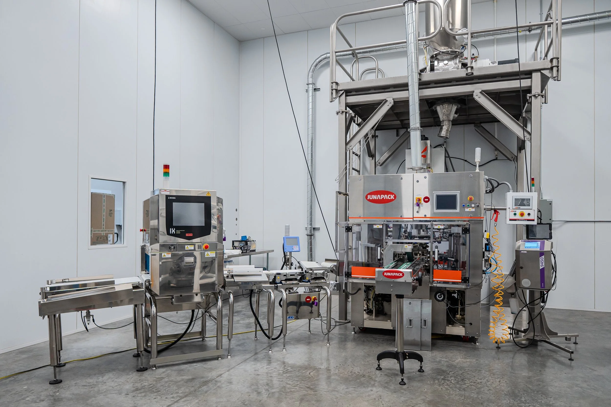 Junapack Powder Filling Machine - Auger Filling Equipment at Nutra Connection