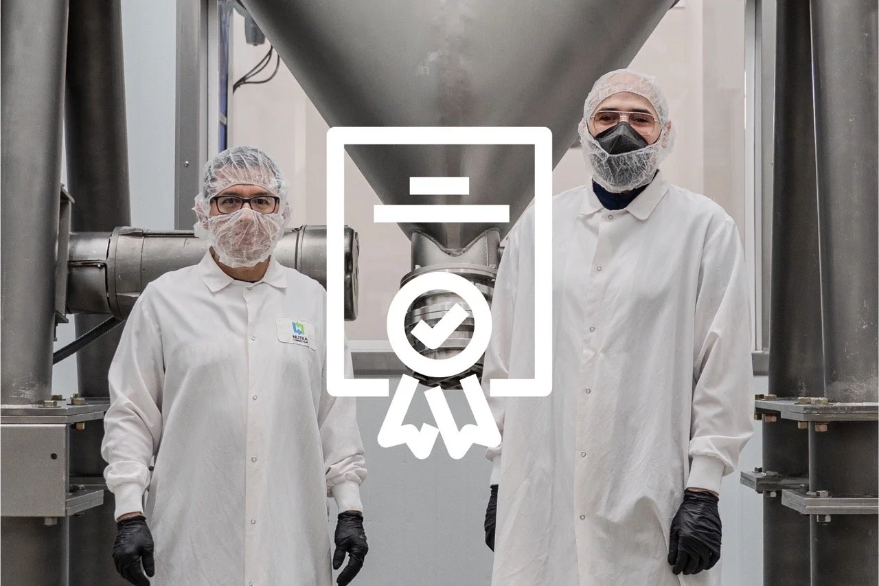 Our Certifications Logo - Image of two of our Manufacturing team members.