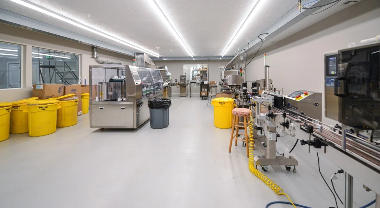 Nutra Connection's bottling line.