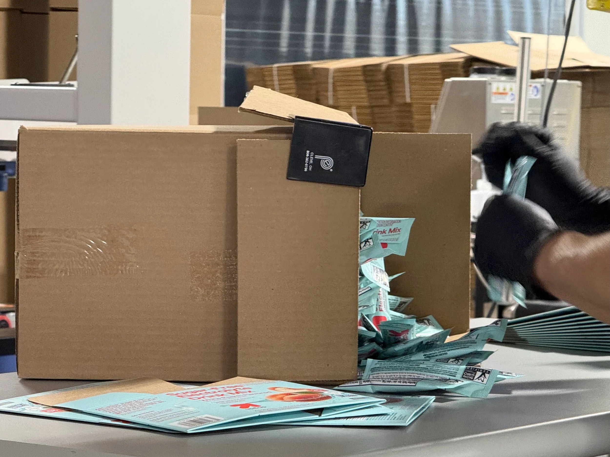 Stick Pack Packaging - Kit Assembly