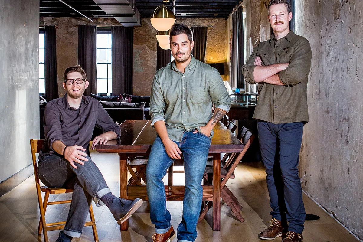 Shepherd co-founders (left to right) Dave Burg, Dean McBeth and Dan Walsh
