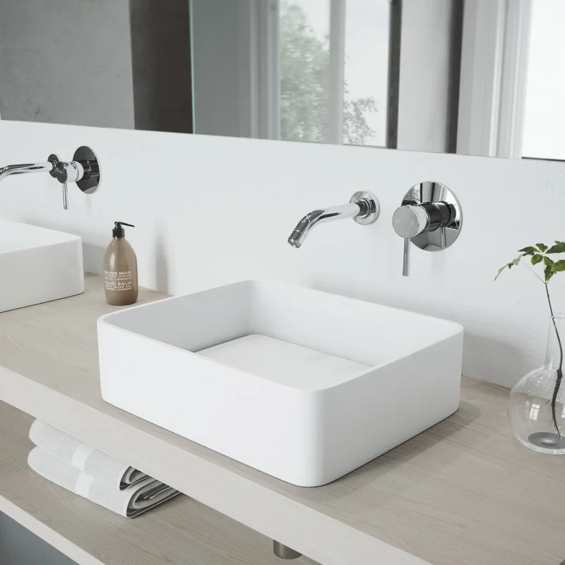 The VIGO Olus Wall Mount Bathroom Faucet  | Bathroom Faucets