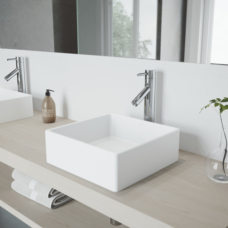  While choosing a bathroom tile, don't forget to choose bathroom sink and faucet! Here there are the most popular bathroom sinks and faucets ideas for your modern bathroom | VIGO Industries 