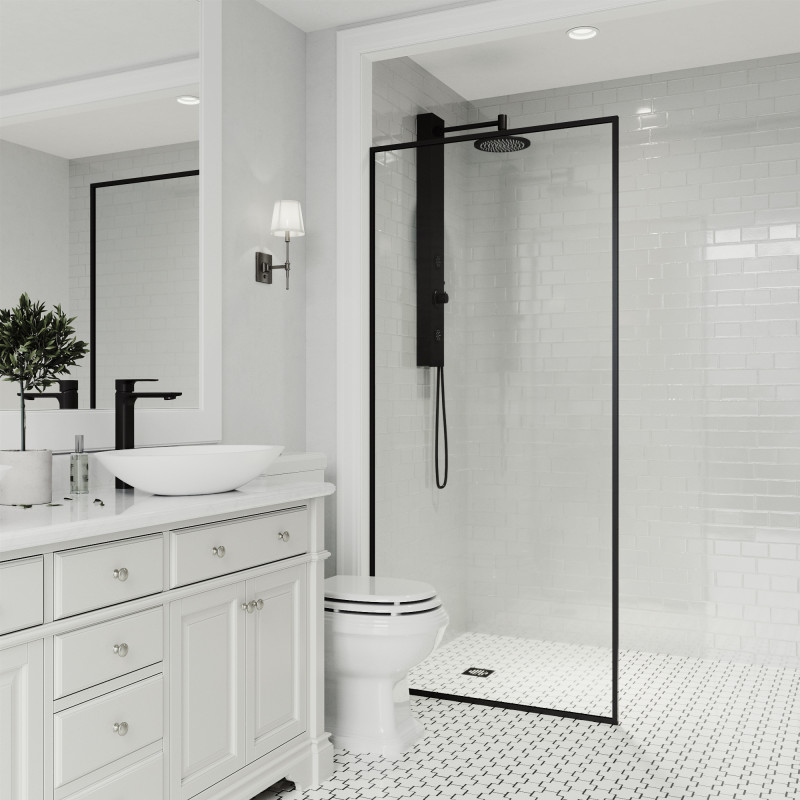  SHOWERS VS. BATHTUBS: THE PRO’S AND CONS! Click to see more! | VIGO Industries - VIGO Shower - Shower Doors and Enclosures - Minimalist Bathrooms - Bathroom Design Ideas - Bathroom Remodels - Home Interior   