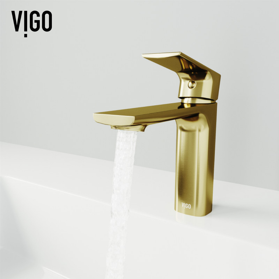  BATHROOM FAUCETS WITH A HEART OF GOLD | VIGO Bathroom Sinks and Faucets Design Ideas - Home Interior 