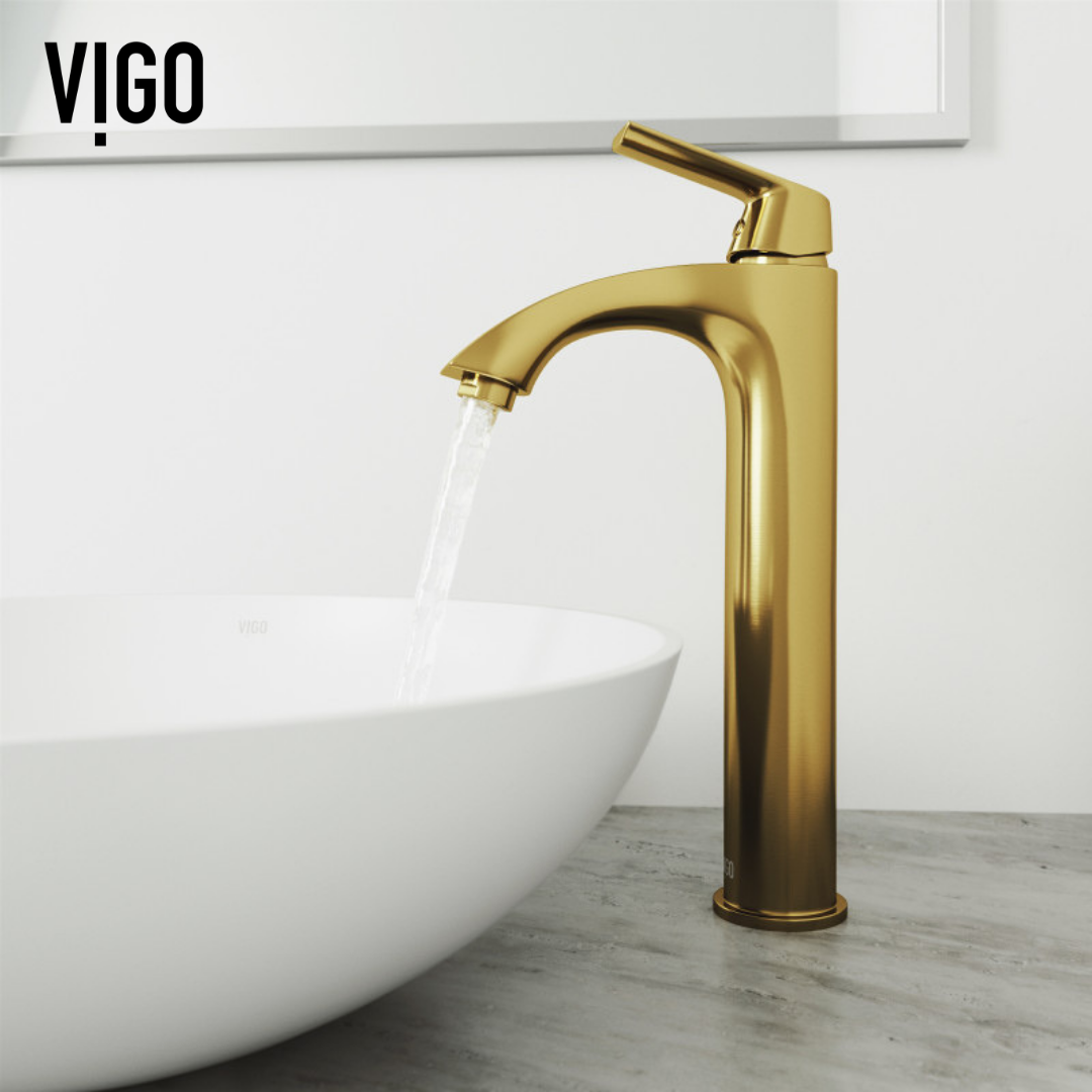  BATHROOM FAUCETS WITH A HEART OF GOLD | VIGO Bathroom Sinks and Faucets Design Ideas - Home Interior 