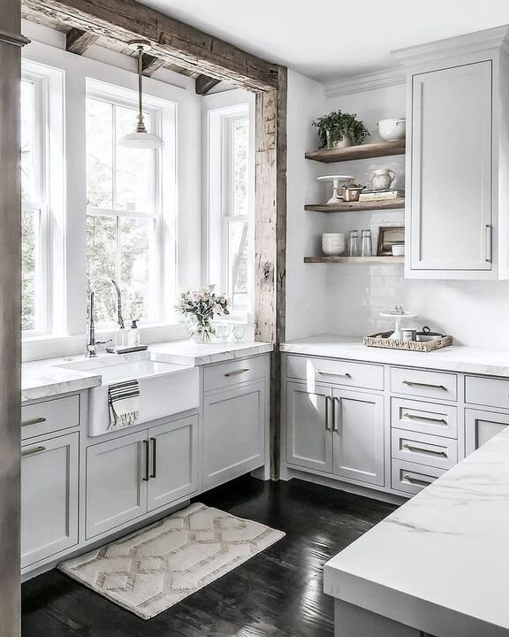  36" VIGO Casement Front Matte Stone™ Farmhouse Kitchen Sink 