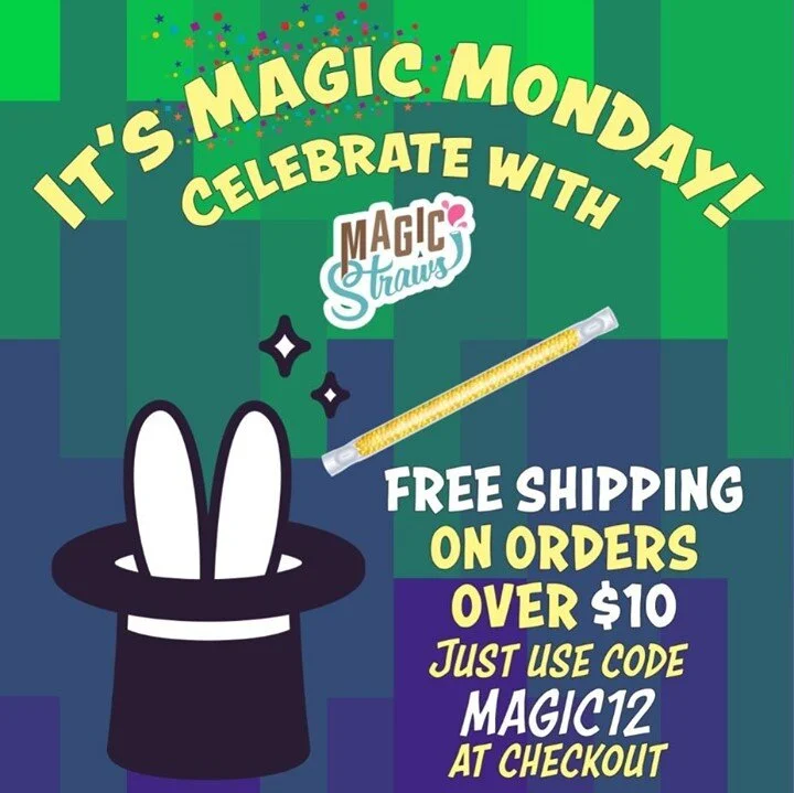 Use code MAGIC12 to get FREE Shipping on your Magic Straw order of $10+!✨✨
&bull;
&bull;
&bull;
Free shipping deals are only applicable to Magic Straw customers who live within the continental US.
#magicstrawsofficial #magicstraws #milkmagic #waterma