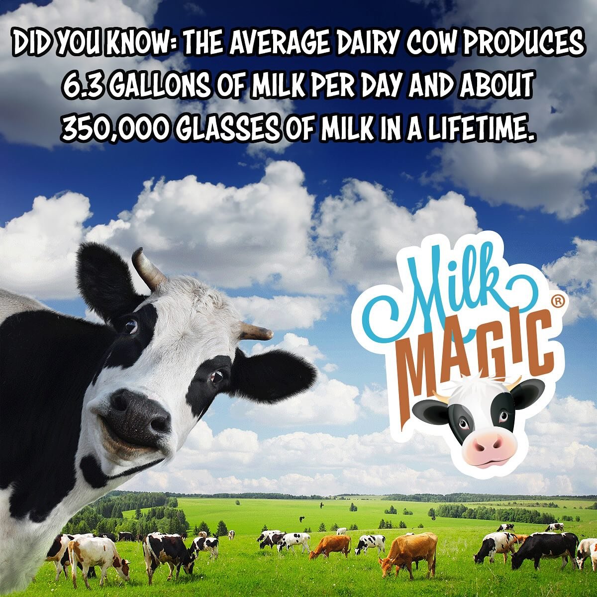 And now you know!

#knowingishalfthebattle #milkmagic #dairymonth #magicstraws #junedairymonth