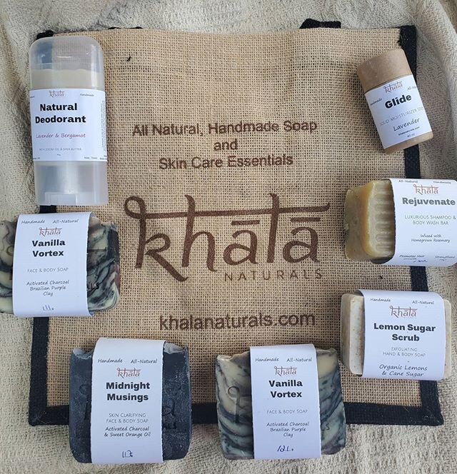 Loyal fans, Angela and Regan love their all-natural soap and body care products. 
All this is getting shipped out tomorrow. 
I might have to make more Vanilla Vortex this week.  It's already become a Khala Naturals classic!
Khalanaturals.com 🌳🍀🍃☘⚘