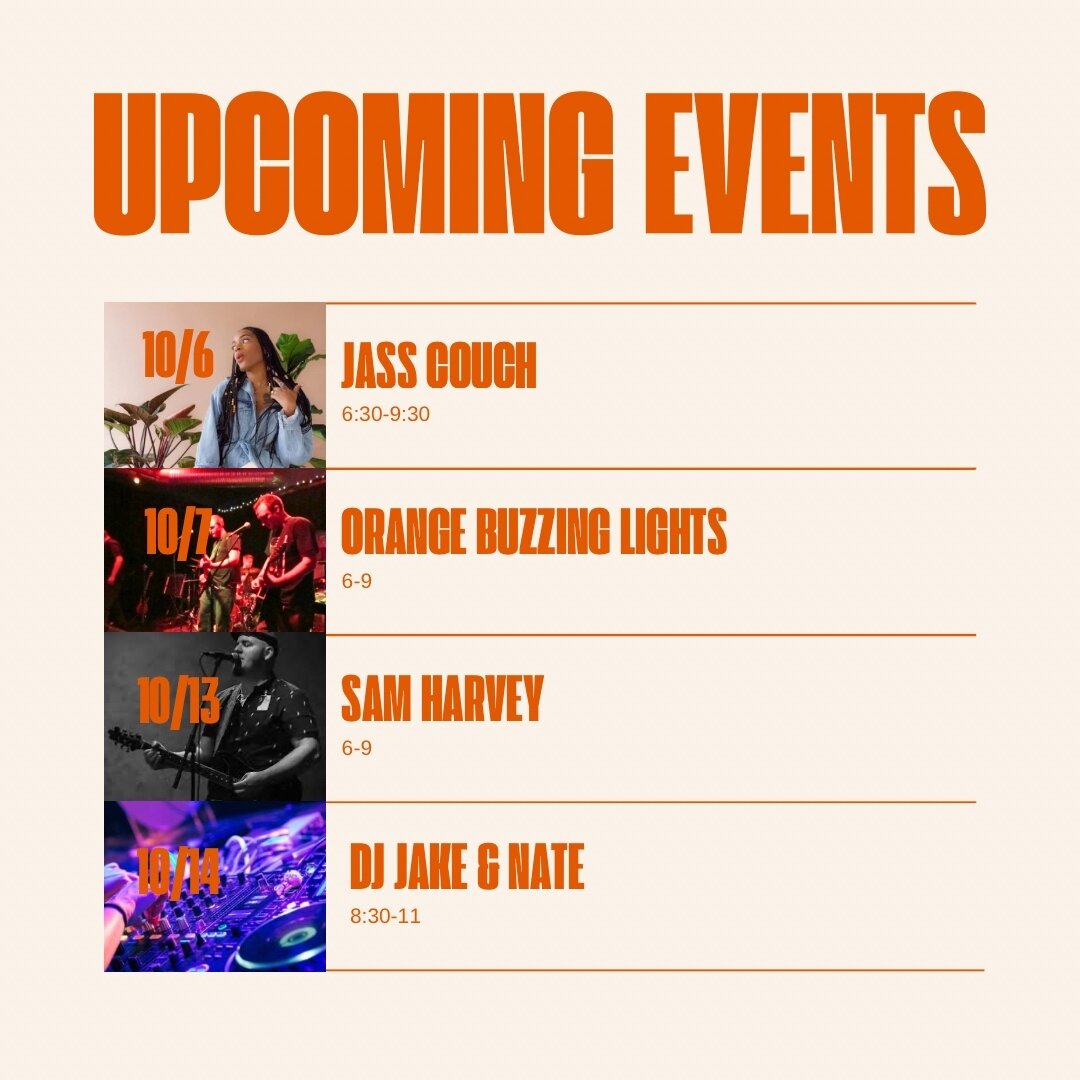 Experience the final month of live music with us until next season! Join us Friday and Saturday evenings as we go out with a bang ✨🎶 #livemusicnights