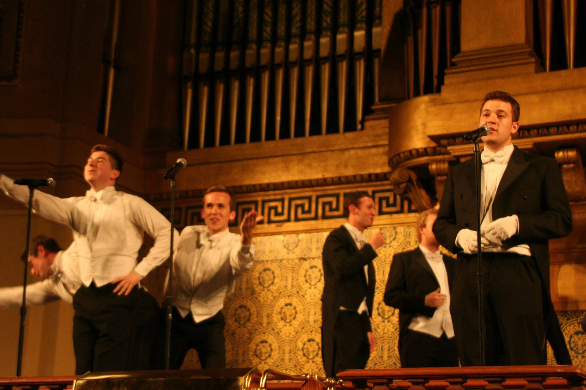 Performing in Woolsey Hall at 2017 Commencement (Yale University)