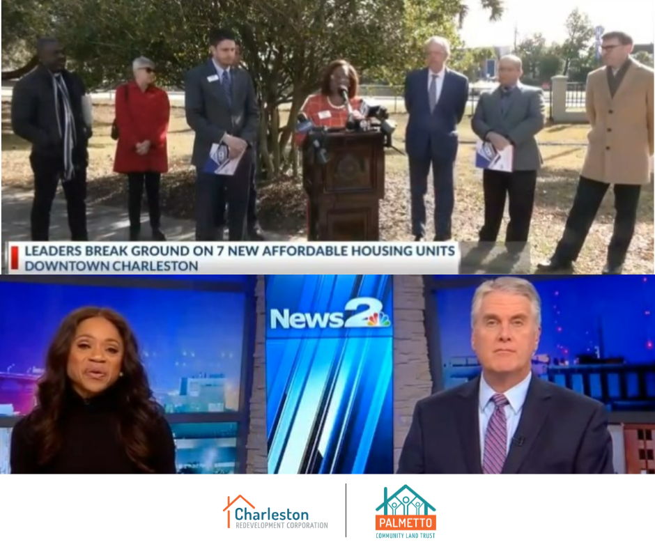 Count on 2 - City leaders break ground on seven new affordable housing units in downtown Charleston