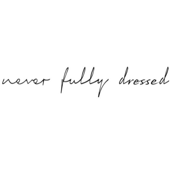  Never Fully Dressed 