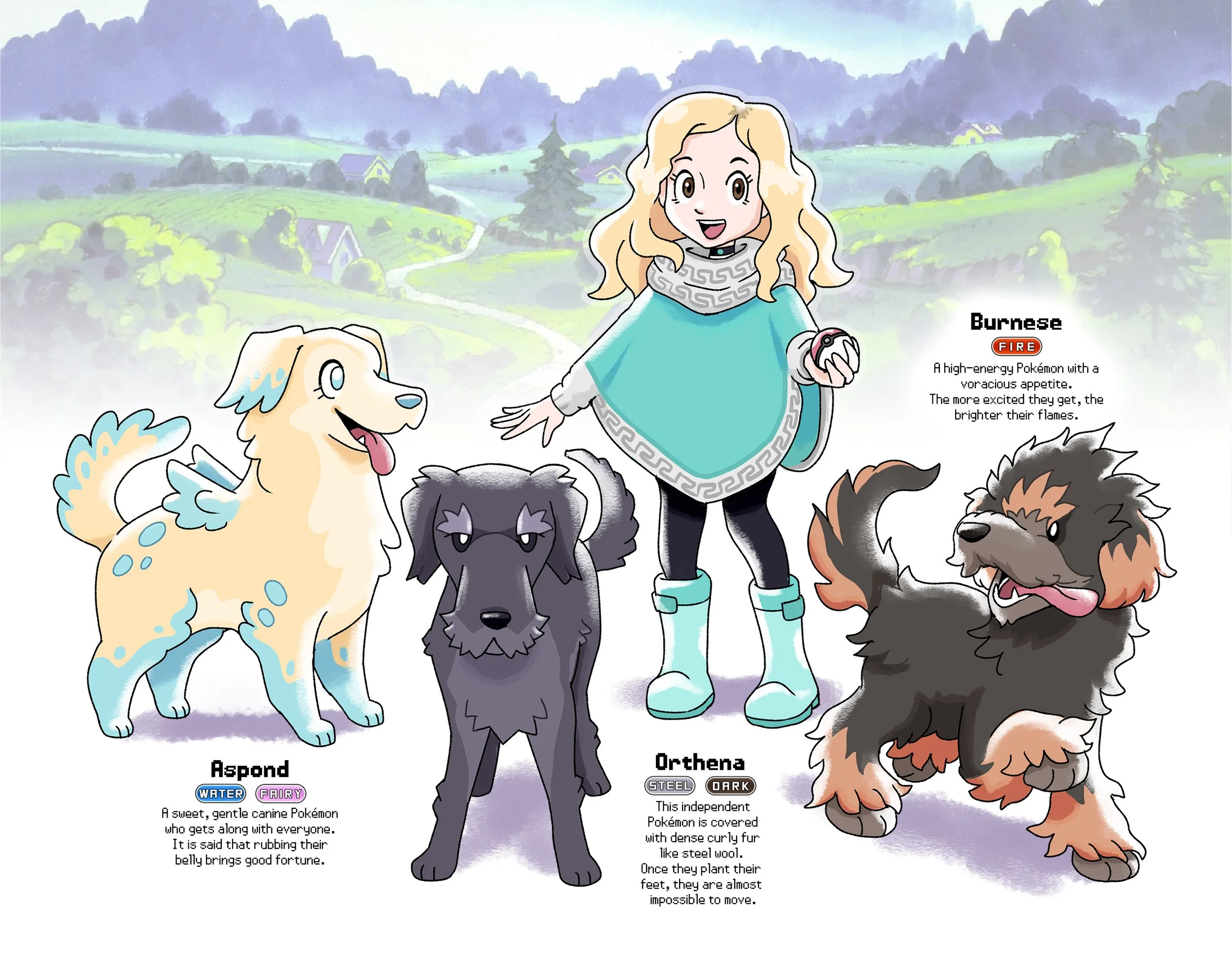 Carol's Poke-dogs