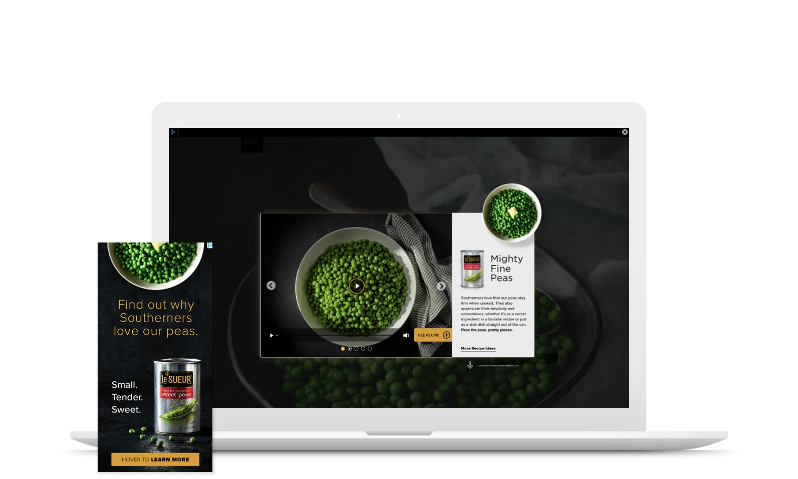 ADFRAMES FOR MINCHEW PEAS (Copy)