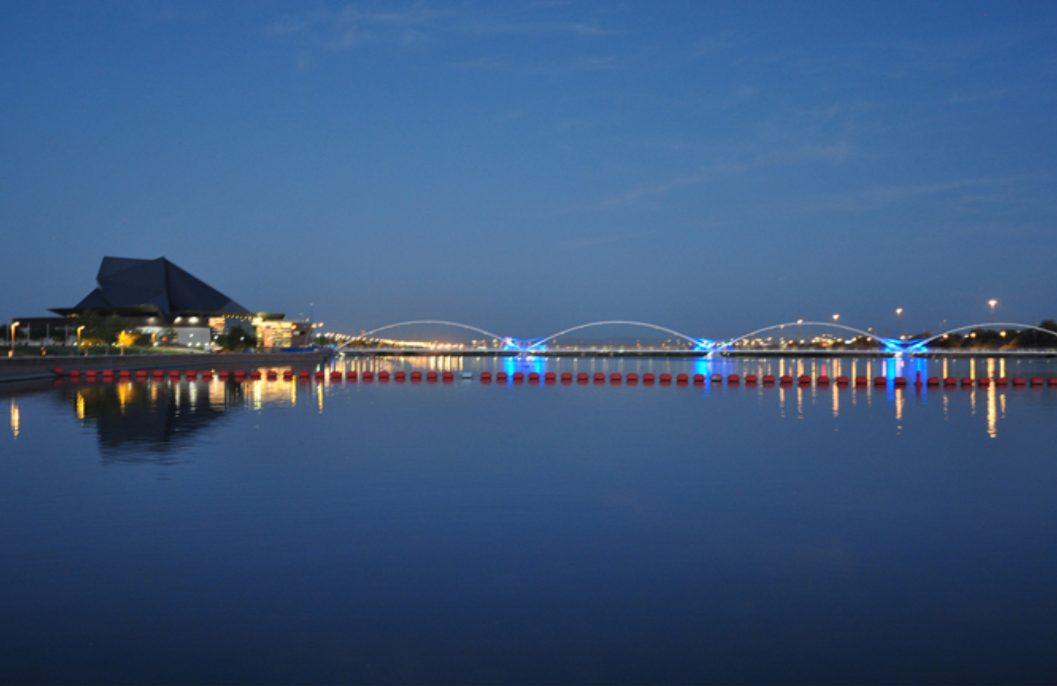 TEMPE TOWN LAKE HERON BRIDGE, Tempe Arizona 2011